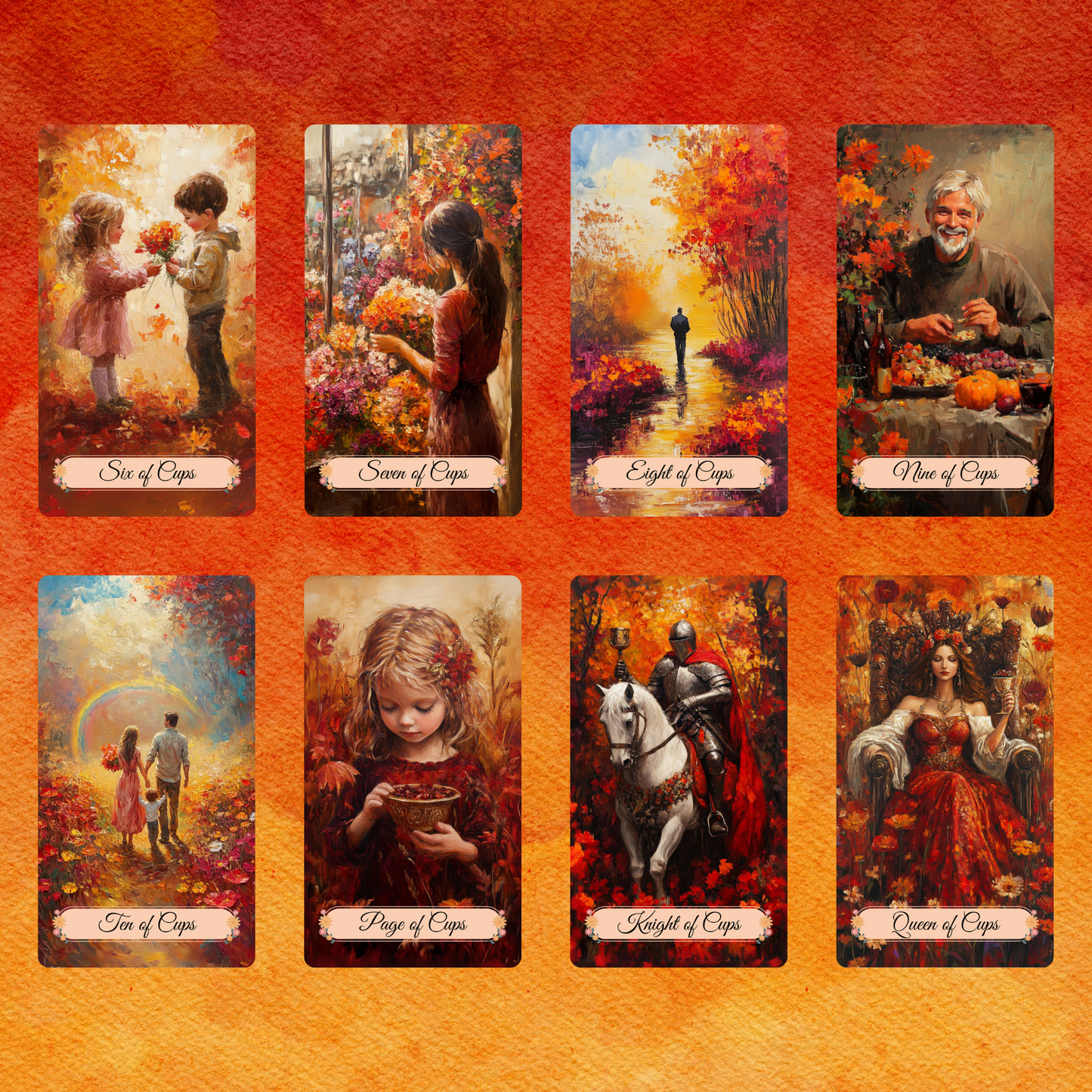 NEW!! Autumn Fields Tarot and Lenormand Bundle by Hattie Thorn. 2 Deck Special!