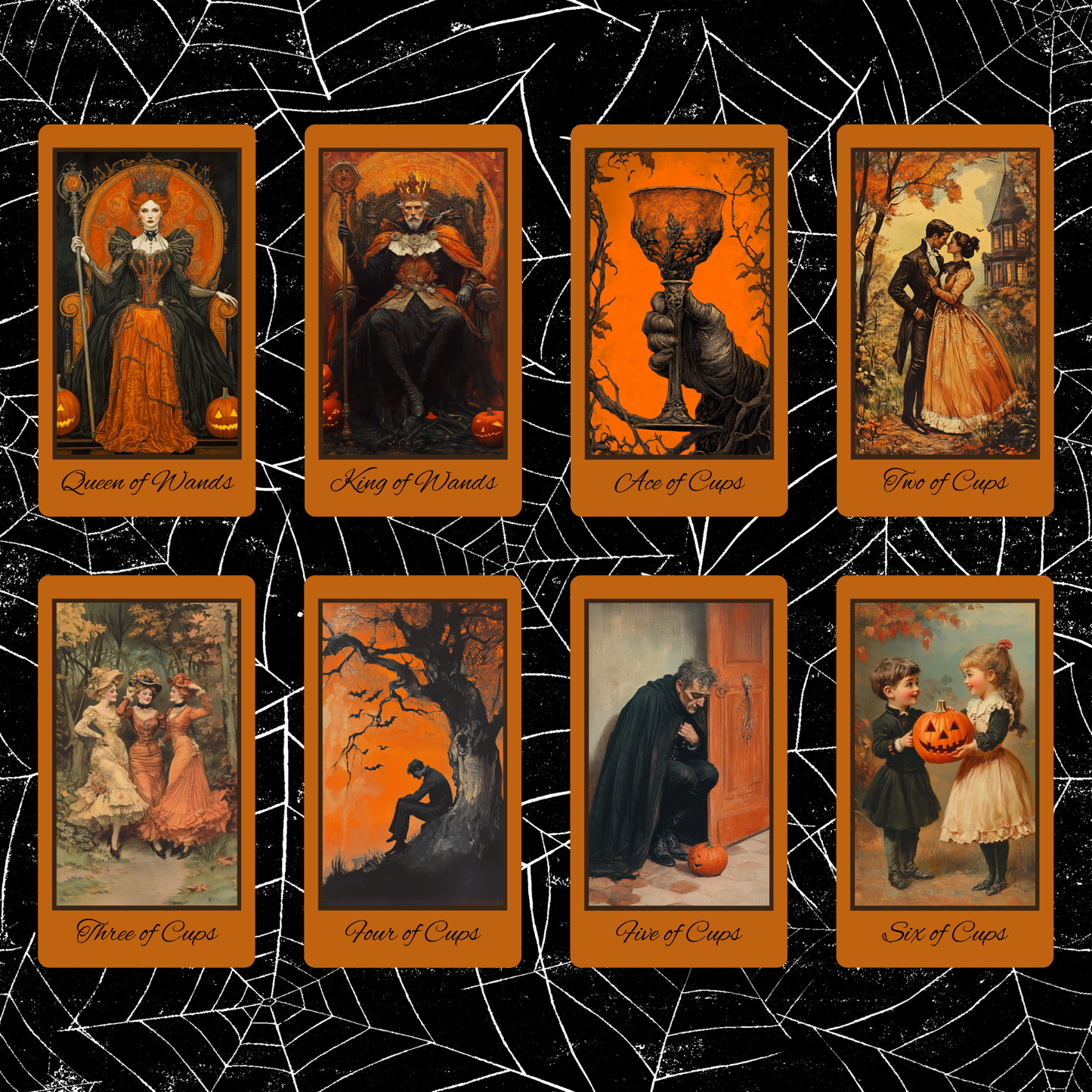 NEW!! Halloween Yesteryear by Hattie Thorn. Original Design 78 Card Deck Based on Rider Waite including Halloween Yesteryear Tuck Box