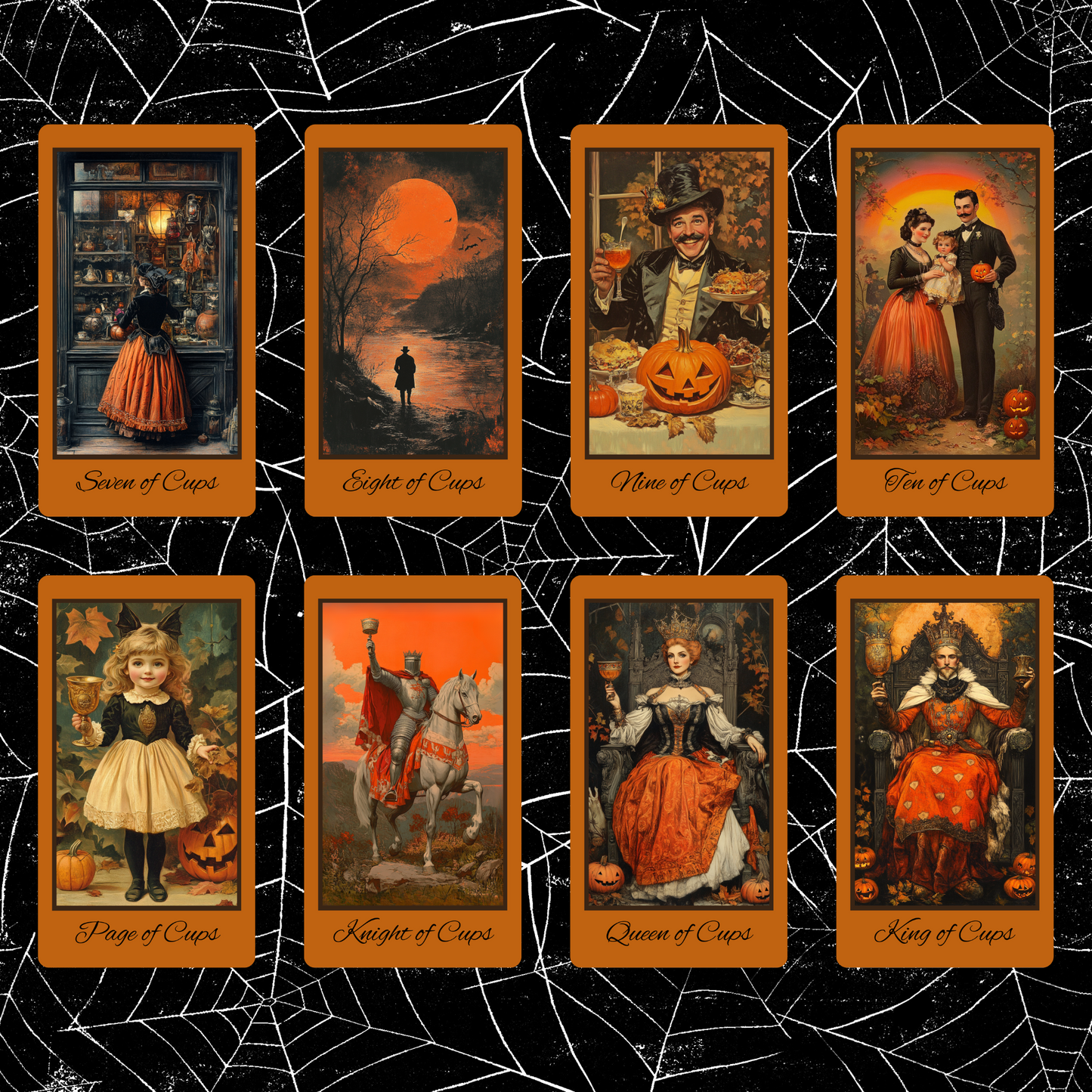 NEW!! Halloween Yesteryear by Hattie Thorn. Original Design 78 Card Deck Based on Rider Waite including Halloween Yesteryear Tuck Box