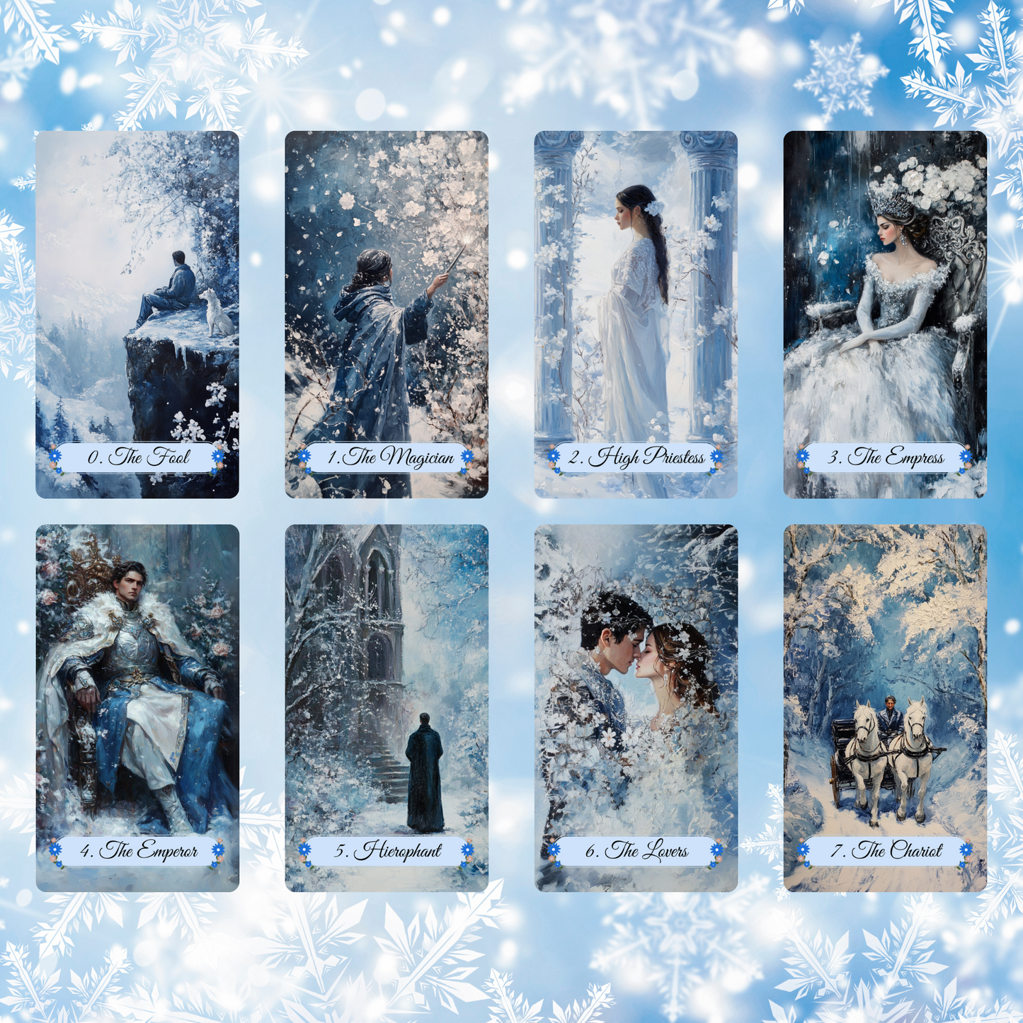 NEW!! Winter Pastures Tarot and Lenormand Bundle by Hattie Thorn. 2 Deck Special!