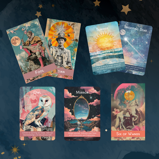 NEW!! Magic Mosaic Tarot and Oracle Bundle by Hattie Thorn. 2 Deck Special!