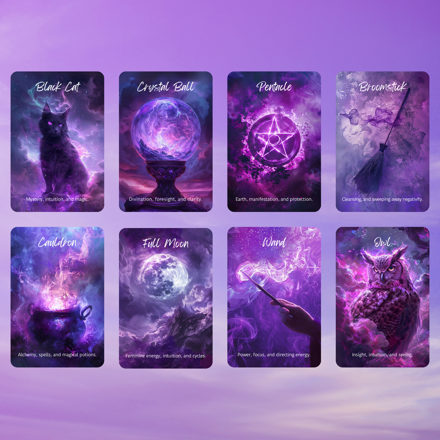 Cosmic Witch Tarot and Oracle Bundle by Hattie Thorn. 2 Deck Special!