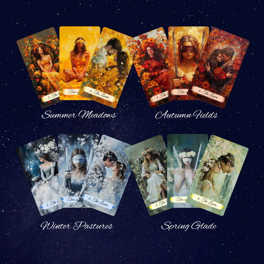 New! The Four Seasons of Tarot Complete Bundle - 4 Deck Special